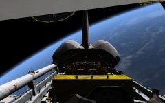 Orbiter STS 125 Cargo bay view.JPG