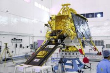 1280px-GSLV_Mk_III_M1_Chandrayaan-2_-_Pragyan_rover_mounted_on_the_ramp_of_Vikram_lander-1024x...jpg