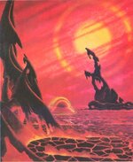 Художник А. СОКОЛОВ. На планете расплавленных скал.JPG