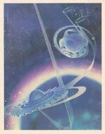 Художник А. СОКОЛОВ. Спутник внеземной цивилизации.JPG