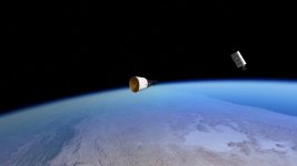 GEMINI 4 FLYS FORMATION WIH SECOUND STAGE.JPG
