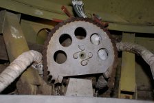 Actuator assembly for the air rudders and jet vanes; both the air rudders and the jet vanes were.jpg
