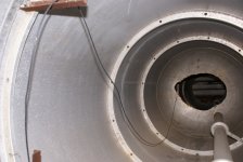 View of the inside of the Redstone missile's center unit (propellant tanks) 1.jpg