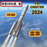 ARIANE 6 European Rockets (flights VA262 to 266 and generic model)