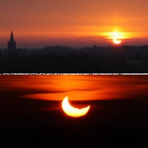 partial solar eclipse January 4th, 2011