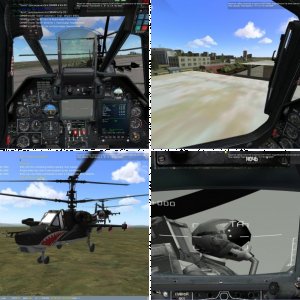 Me, Su-25 and Ka-50.