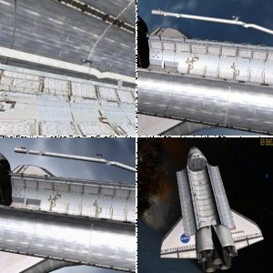 New Baydoor Texture for Space Shuttle
