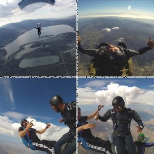 Skydiving