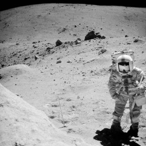 I believe that was in Apollo 17.