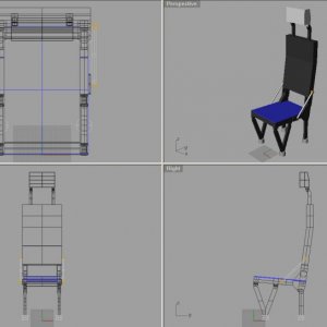 Folding Shuttle Seat