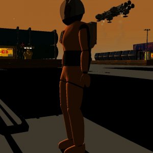 Goods Yard, Heinlein Base, Mars