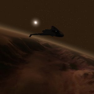 Swift Mars Flyer over Valles Marineris