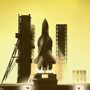 Buran launch