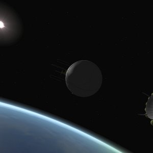 Vostok 1 separates