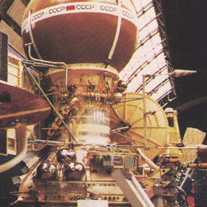 Venus-13,14 orbiter with lander