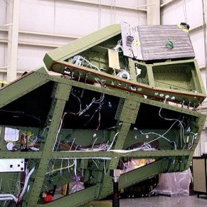 V-201 TestModel fin folding