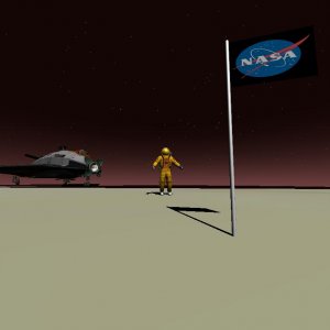 Releasing the flag.