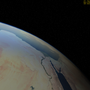 Sahara Desert From Orbit(er)