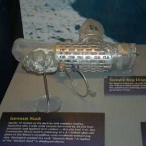 Lunar Sample Bag to hold rock samples