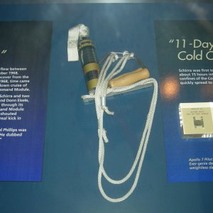 An exer-genic device used by Walt Cunningham to keep fit