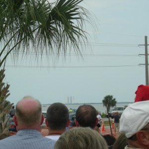 Just right before the launch of STS-125