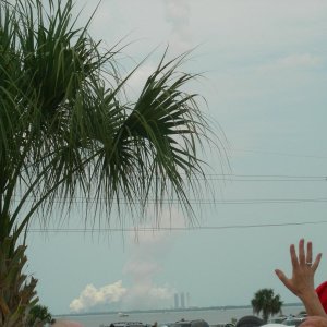 Launch site after launch