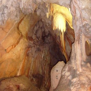 Stalactite cluster