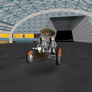 33) Young and Duke drive into opposite pontoon, find it a little clearer.  An exhaustive investigation found all the doors to be jammed shut, so explo