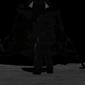 36) Safely back at the LM,  Mission control says its time to leave.