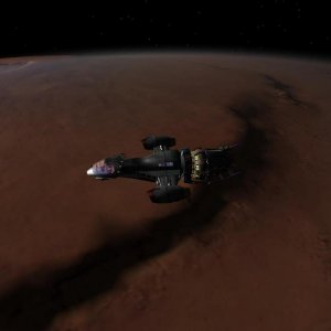 Virgin Galactic Passes over Olympus Mons 3