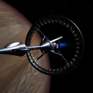 Radiance of the Stars braking for orbit around Jupiter (2)