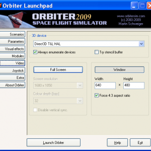 Windowed O2009 Startup