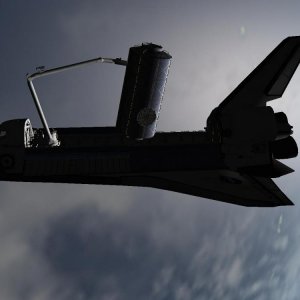 11 getting the habcore out of the payload bay