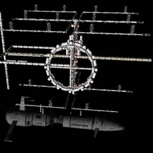 Arrow with Lunar Station 01