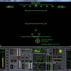 Initial PD burn ends at TAS of 900 m/s