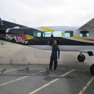Flying in Santa Barbra California. USA.