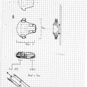 AirbusSpace-1000X Early design sketches Sheet 1

A and B are different design configurations, ultimatively I decided to follow configuration B and kee