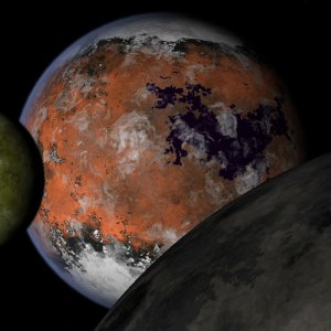 Darwin and it's moons
