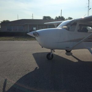KSIV FBO (First Solo Cross Country 9 8 2015)