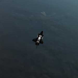 STS-82B over Easter Island