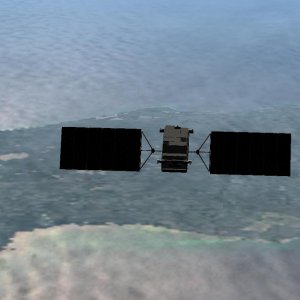EURECA watches STS-57 launch.