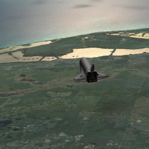 STS-57 comes in for landing.