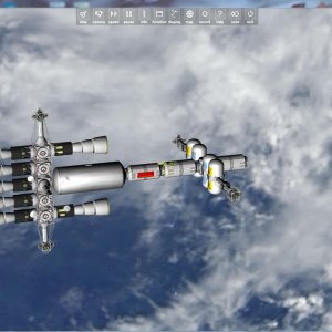 Ship002 in LEO