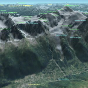 Experimenting with LOD-based label layer.