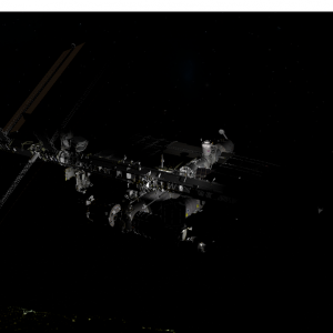 ISS night-lighting