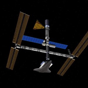 17 OFSS after installing the PMA and docking Endeavour to the station