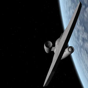 My first addon! The USS Kelvin Orbiting Earth