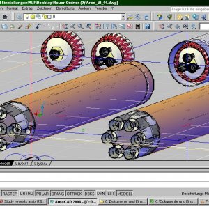 Better then LEGO - The stages in concept parts on the drawing board.