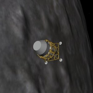 Ares Cargo Lunar approach