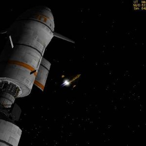 Main engine burn for transfer to Io